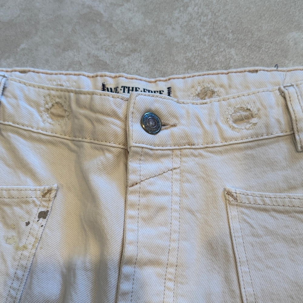 Free People Patchwork Jean - Picture 4 of 6